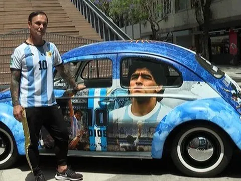 Volkswagen đời cổ mang đậm chất tuyển bóng đá Argentina