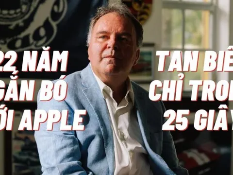 Cựu Phó chủ tịch Apple kể chuyện bị sa thải lúc 1 rưỡi sáng: ‘22 năm gắn bó của tôi tan biến chỉ trong 25 giây’