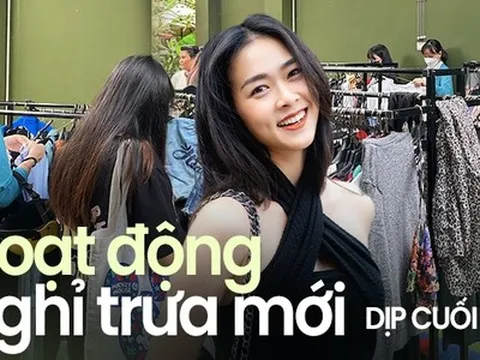 Cuối năm hội dân văn phòng đi "săn" đồ thanh lý của người nổi tiếng vào giờ nghỉ trưa