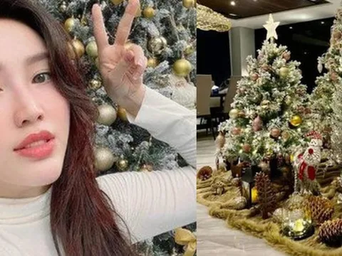 Những sao Việt "chi bạo" trang trí nhà mùa Noel