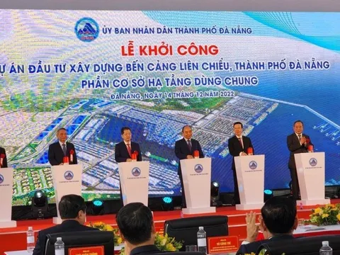 Đà Nẵng khởi công dự án cảng Liên Chiểu phần cơ sở hạ tầng dùng chung
