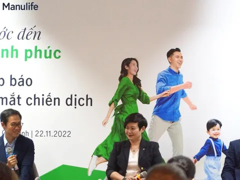 Manulife nâng cao nhận thức về bảo hiểm với chiến dịch “Bước đến Hạnh phúc”