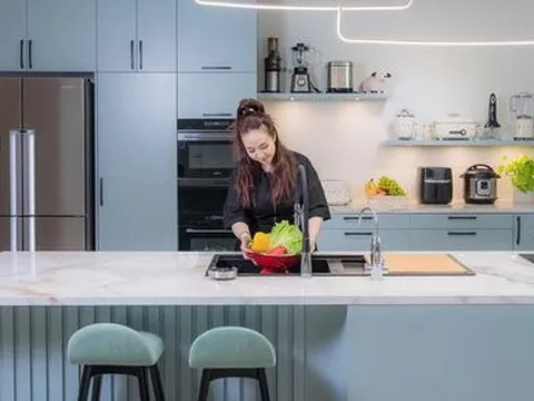 Sinh con đầu lòng, cặp vợ chồng ở TP. HCM mua ngay căn hộ mới rộng 120m² ngập ánh sáng tự nhiên