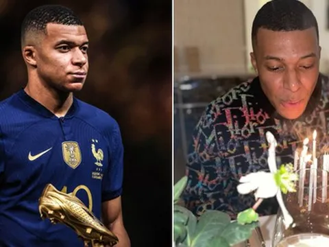Gạt nỗi buồn chung kết World Cup, Kylian Mbappé mừng sinh nhật tuổi 24