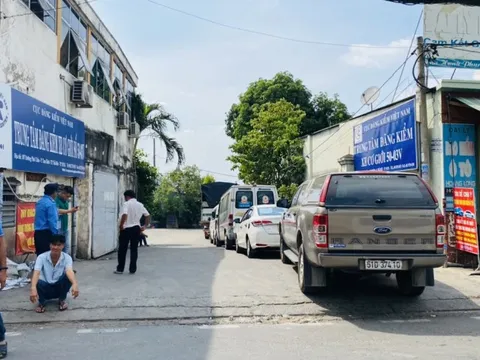 Nhiều trung tâm đăng kiểm ở TP HCM bất ngờ ngưng hoạt động