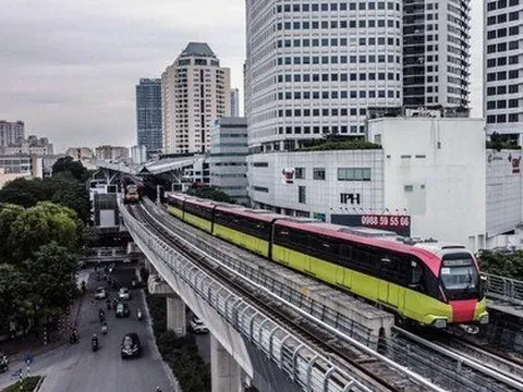 Metro Nhổn - ga Hà Nội chạy thử nghiệm đạt hơn 99%