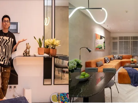 Không gian mới mẻ trong căn chung cư 10 năm tuổi của rapper Osad sau khi cải tạo