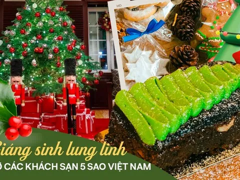 Không khí Giáng sinh rộn ràng trong các khách sạn 5 sao, resort cao cấp ở Việt Nam