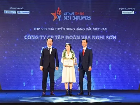 VAS Group được vinh danh trong Top 500 nhà tuyển dụng hàng đầu Việt Nam