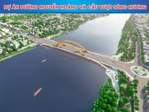 Thừa Thiên Huế: Khởi công cây cầu hơn 2.000 tỷ bắc qua sông Hương