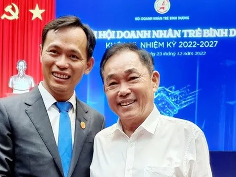 Con trai ông Dũng 'lò vôi' làm chủ tịch Hội Doanh nhân trẻ Bình Dương