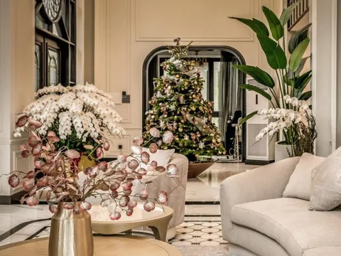 Mất 6 tháng cải tạo, căn villa giữa Phú Mỹ Hưng lột xác hoàn toàn đón Giáng sinh