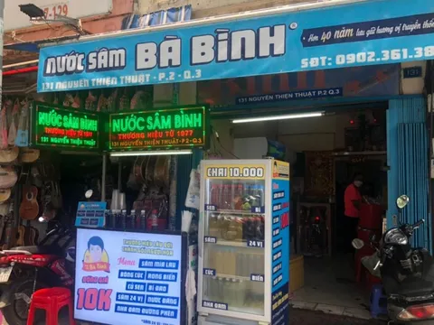 Nước sâm Bà Bình - Bí quyết mở chuỗi cửa hàng giữa thời trà sữa