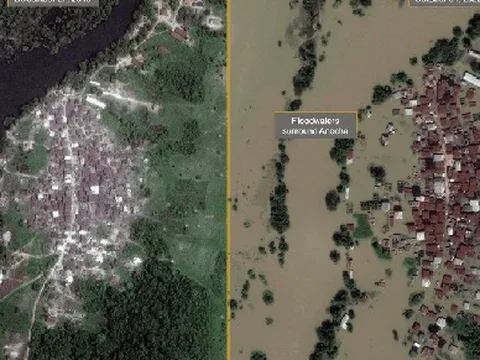 Từ World Cup cho đến Nhà Trắng: Chùm ảnh vệ tinh từ trên cao tổng kết lại những sự kiện đáng nhớ nhất 2022 theo một cách độc lạ