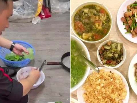 Đóng 500k/tháng để 'góp gạo thổi cơm chung' với đồng nghiệp 2 bữa mỗi ngày