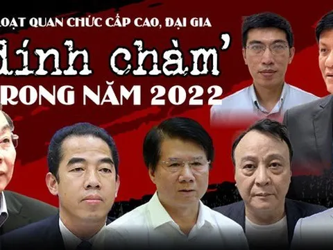 Loạt quan chức cấp cao, đại gia ‘dính chàm’ trong năm 2022