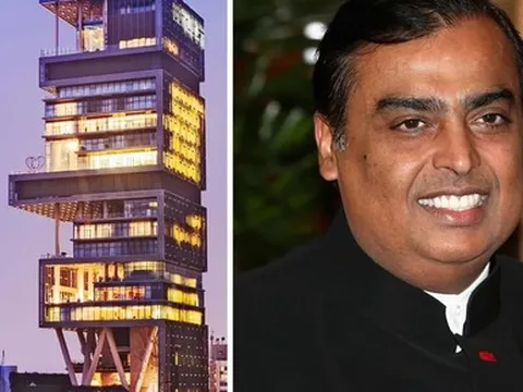 Ngôi nhà cao gần gấp đôi tháp Big Ben của gia đình giàu nhất Châu Á cần hơn 600 nhân viên để vận hành