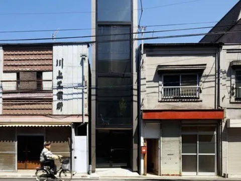 Ngôi nhà siêu mỏng ở Nhật Bản vẫn tạo sự thoải mái cho người sử dụng dù mặt tiền chỉ có 1,8m