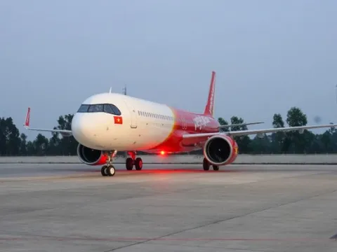 Vietjet vừa đón thêm tàu bay mới A321 neo