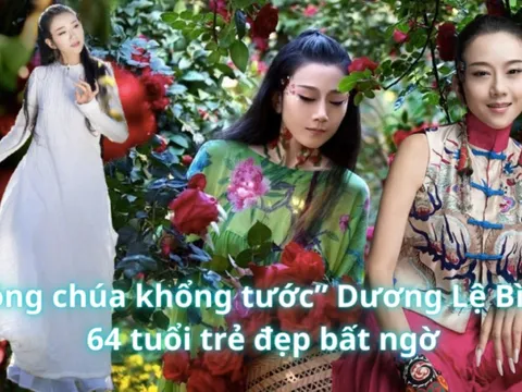 Cuộc sống của “Công chúa khổng tước” Dương Lệ Bình: Suốt 30 năm không ăn cơm để giữ dáng, 64 tuổi trẻ đẹp bất ngờ, ung dung sống giữa biệt thự đẹp như cổ tích