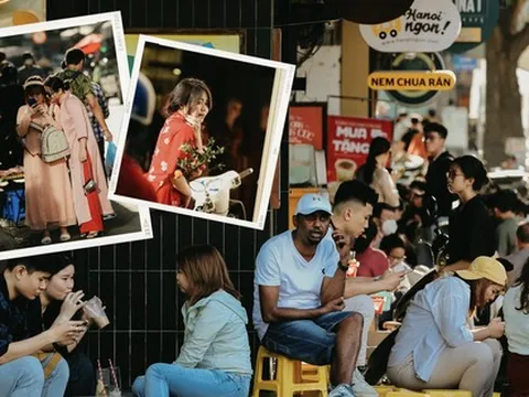 Ngắm TP.HCM trong ngày đầu năm mới: Giới trẻ nhộn nhịp đổ ra đường, nơi đâu cũng ngập tràn áo dài