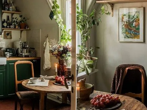 Không gian ấm cúng bên trong căn hộ cổ điển xây từ những năm đầu thế kỷ 20