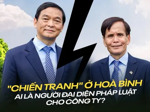 Về mặt pháp lý, ai là người đại diện theo pháp luật của Công ty Xây dựng Hòa Bình?