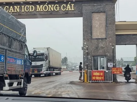 Dừng xét nghiệm COVID-19 với người, hàng hóa tại các cửa khẩu ở Móng Cái từ 8-1
