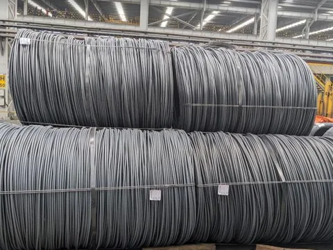 Sau mác thép làm tanh lốp ô tô, Hòa Phát tiếp tục sản xuất thành công thép thanh vằn đóng cuộn đáp ứng tiêu chuẩn Anh