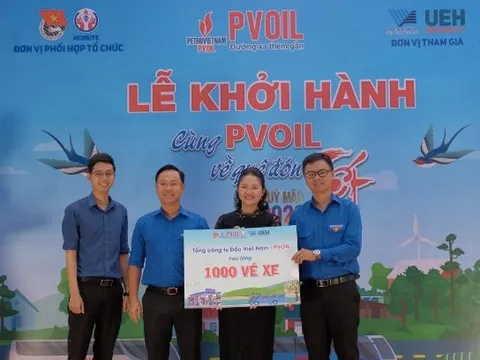PVOIL ước đạt 763 tỷ đồng lợi nhuận trước thuế trong năm 2022, triển khai chương trình về quê đón Tết cho 1.000 lượt sinh viên