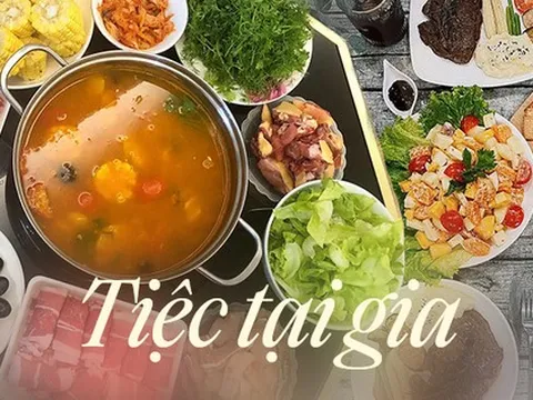 Xu hướng chuẩn bị tiệc cuối năm tại nhà vừa tiết kiệm, thực đơn phong phú