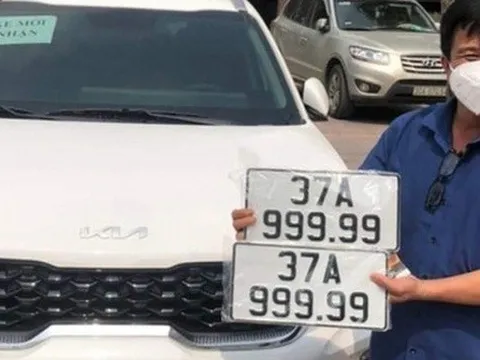 Bộ Công an đề xuất đấu giá biển số xe ô tô hoàn toàn trên Internet