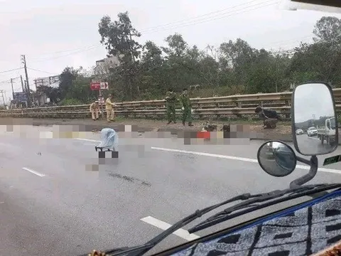 Thi thể người phụ nữ không nguyên vẹn trên quốc lộ 1A