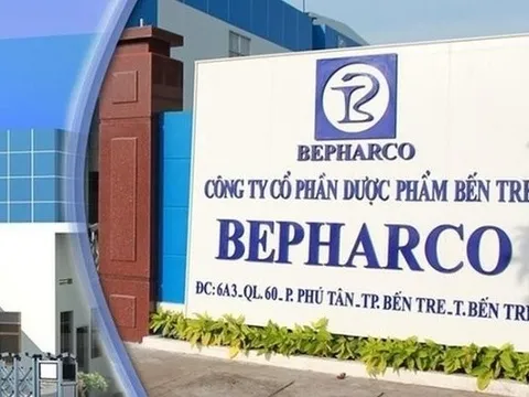 Bepharco phát hành cổ phiếu chia cổ tức với tỉ lệ 10%