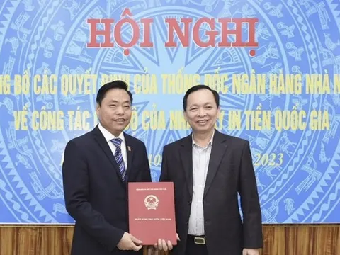 Tân Tổng Giám đốc Nhà máy in tiền quốc gia là ai?