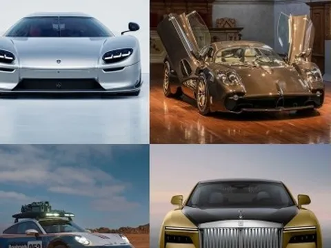 Bộ sưu tập những chiếc xe ấn tượng nhất năm 2022
