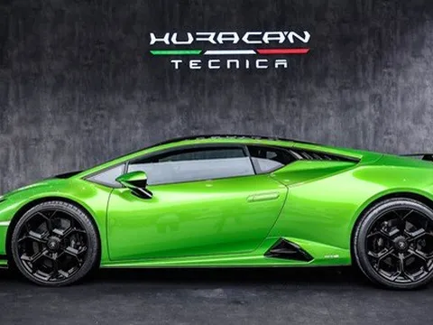 Lamborghini Huracan Tecnica giá từ 19 tỉ đồng trên phố Hà Nội