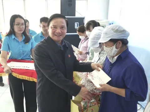 Phó Chủ tịch Quốc hội thăm và tặng quà tại tỉnh Bình Thuận