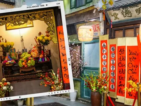 Hoàng Thành Thăng Long tái hiện các bàn thờ cúng và loạt trải nghiệm hướng về Tết xưa, nhiều gia đình trẻ đến học hỏi để bày biện tại nhà