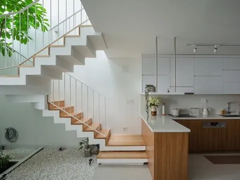 Đưa sân vườn, ban công "gói gọn" vào trong căn nhà 50m2