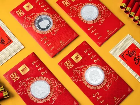 Đồng bạc mỹ nghệ Liên hoa bồ đề - xu hướng lì xì tài lộc 2023