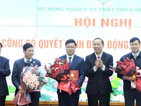Bộ Nông nghiệp điều động, bổ nhiệm 23 lãnh đạo Cục, vụ