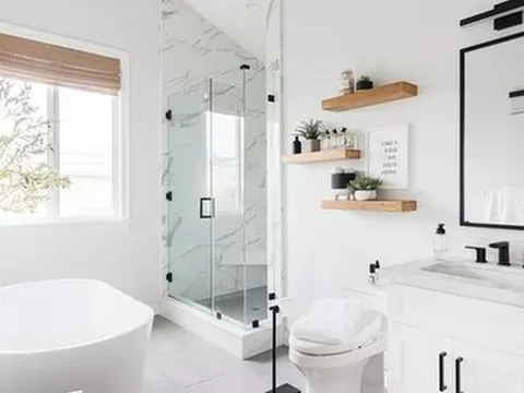 6 ý tưởng thiết kế phòng tắm hiện đại và sang trọng