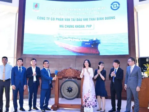 PVTrans Pacific (PVP) chính thức niêm yết trên sàn HoSE, giá tham chiếu 10.350 đồng/cp