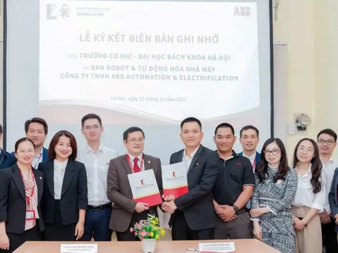 Công nghệ robot ABB vào giảng đường của các trường đại học hàng đầu Việt Nam
