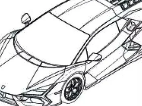 Siêu xe kế nhiệm Lamborghini Aventador lộ thiết kế: Mở bán năm 2024, về Việt Nam là chuyện sớm muộn