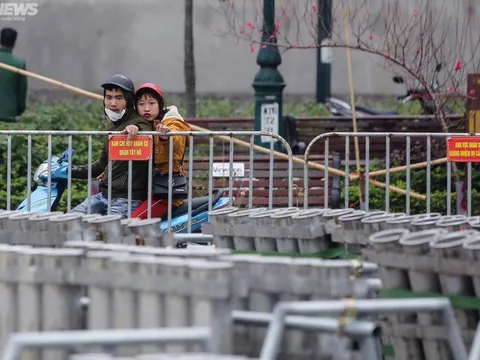 Mục sở thị trận địa pháo hoa ở Hà Nội trước ngày 'khai hỏa'