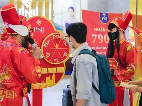 PNJ lãi kỷ lục trong năm 2022, doanh thu vàng 24K tăng 75%