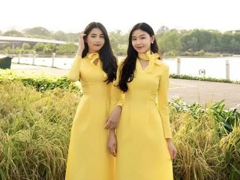 Vẻ đẹp hút mắt của hai ái nữ nhà MC Quyền Linh