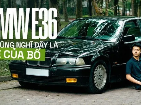19 tuổi chơi BMW E36: 'Bạn bè đi làm mua quần áo, em để tiền đổ xăng và sửa xe'